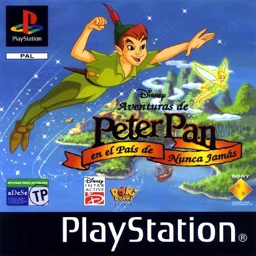 Disney Aventuras de Peter Pan en el Pais de Nunca Jamas (ES) box cover front